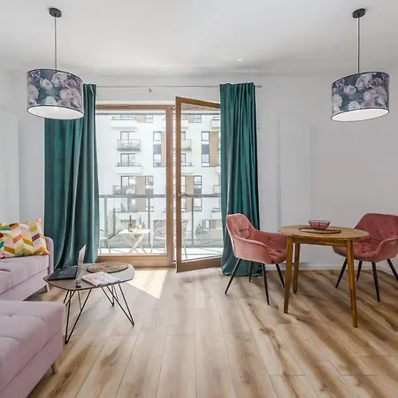 Enjoy! Mokotow Konstruktorska Lägenhet *