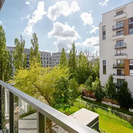 Enjoy! Mokotow Konstruktorska Lägenhet *